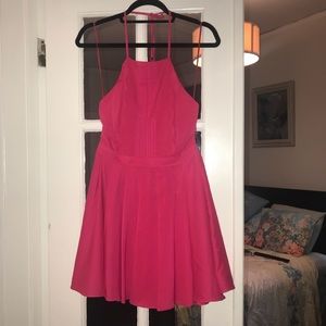 “Double Zero” Hot Pink Dress